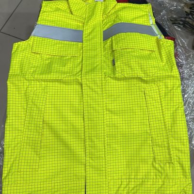 Projacket Antistatik ve Alev Almaz Cepli Yelek