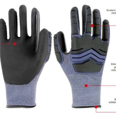 Alternative view of Starline STL-1109 Darbelere Dayanıklı İş Eldiveni, CE, EN 388, EN 407, EN ISO 21420