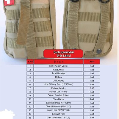 Alternative view of Askeri İlk Yardım Çantası