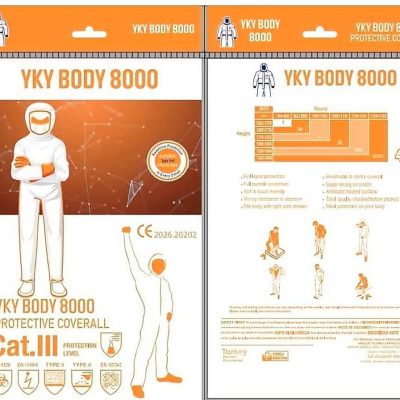 Alternative view of Lamineli Koruyucu Tulum, CE, EN 1073-2, EN 1149-5, EN 14126