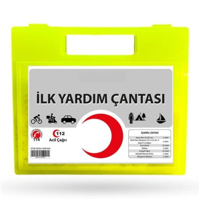 Plastik Mini İlk Yardım Çantası