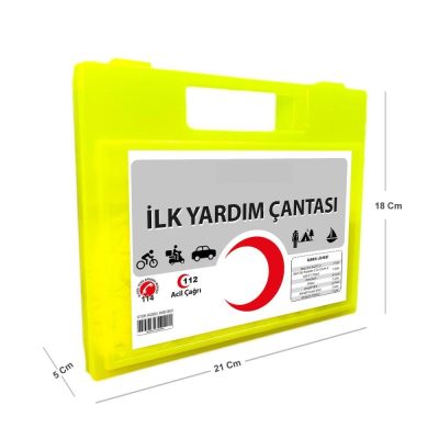 Alternative view of Plastik Mini İlk Yardım Çantası